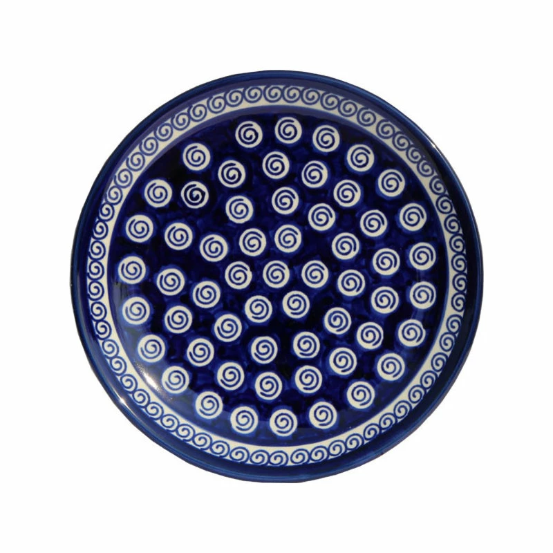 Brand new 🎁 Zaklady Ceramiczne Boleslawiec Polish Pottery Dessert Plate, Pattern Number: 174A 😍 2 Brand new 🎁 Zaklady Ceramiczne Boleslawiec Polish Pottery Dessert Plate, Pattern Number: 174A 😍 - Image 2