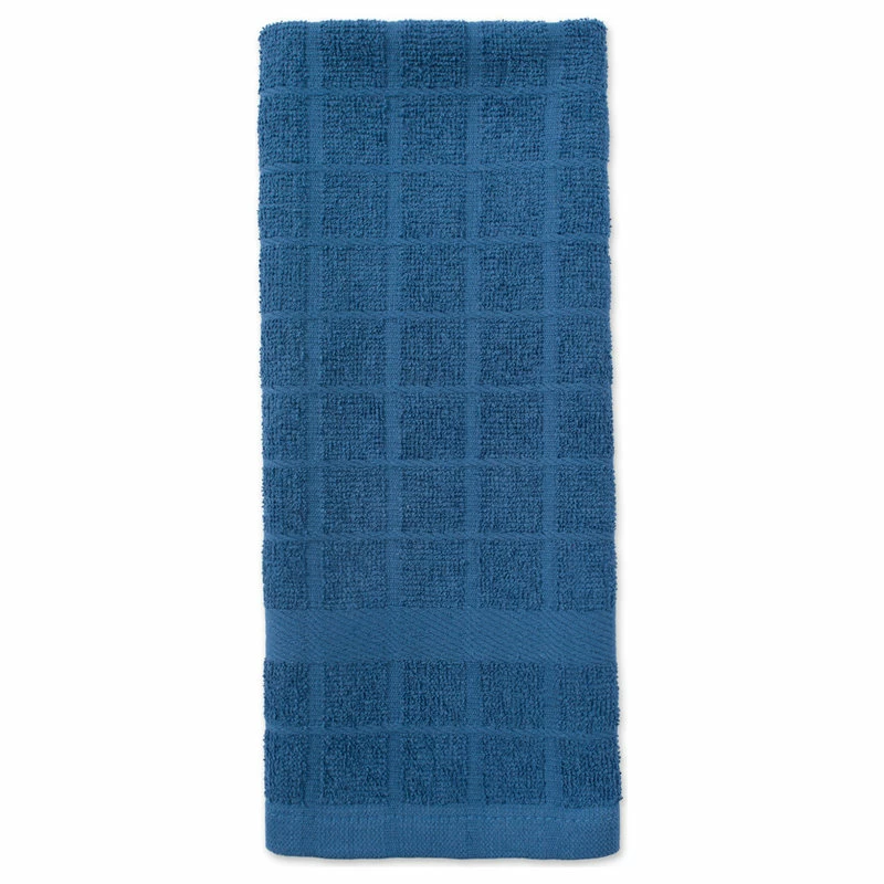 Promo ⭐ Design Imports DII Solid Blue Windowpane Terry Dishtowel, Set Of 4 ❤️ 2 Promo ⭐ Design Imports DII Solid Blue Windowpane Terry Dishtowel, Set Of 4 ❤️ - Image 2