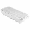 Discount 👍 IDesign Fridge Binz Egg Holder, Large, White And Clear 👍