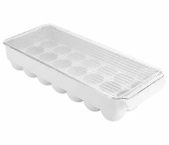 Discount ๐ IDesign Fridge Binz Egg Holder, Large, White And Clear ๐