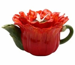 Cheap 😉 Cosmos Gifts Corp. Gerbera Daisy Teapot, 8 Oz. 😀