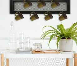Outlet ⭐ TrendyDecor4U 7-Peg Mug Rack By Millwork With Black Frame Wall Art MUG7H-405 👏 6 Outlet ⭐ TrendyDecor4U 7-Peg Mug Rack By Millwork With Black Frame Wall Art MUG7H-405 👏 -Tabletop Sales Store f3a12d200b6b6d11 2447 w800 h800 b0 p0