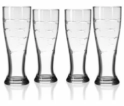 Best reviews of ✨ Rolf Glass School Of Fish Beer Pilsner Glass 16 Ounce, Set Of 4 Glasses 🎉