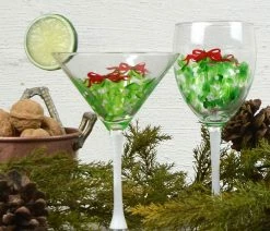 Best reviews of ⭐ Golden Hill Studio Mistletoe Martini, Set Of 2 ⌛ -Tabletop Sales Store f53193760eab1728 1237 w800 h800 b0 p0