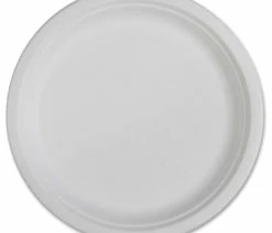 New ✨ Genuine Joe Disposable Plates 10" Diameter, White, Set Of 50 🥰