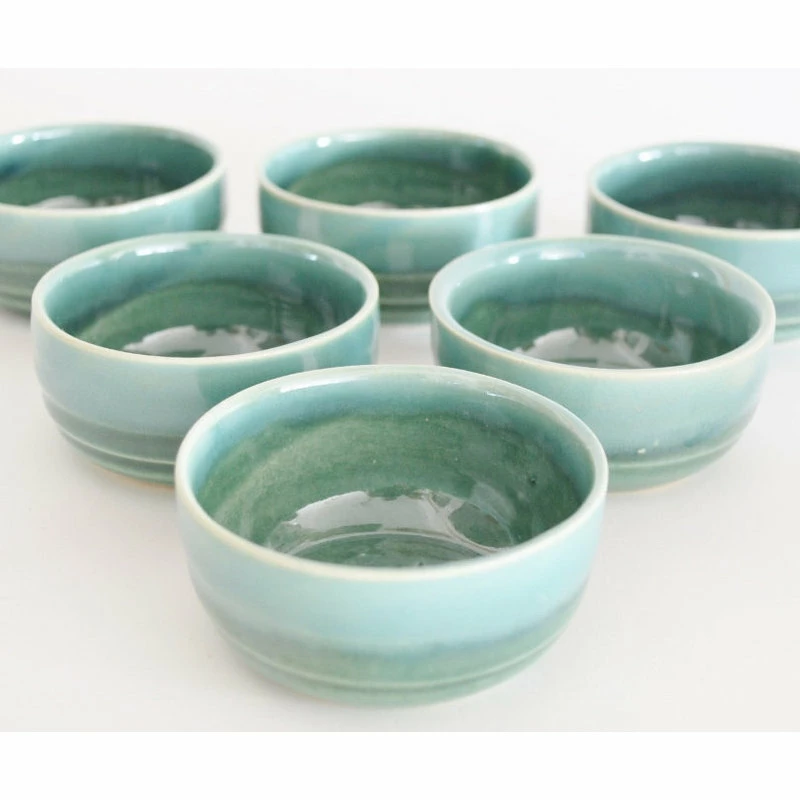Top 10 ✔️ Sarah Welch Pottery Copitas For Mezcal, Pottery Green Mezcal Glasses, Set Of 6 ❤️ 4 Top 10 ✔️ Sarah Welch Pottery Copitas For Mezcal, Pottery Green Mezcal Glasses, Set Of 6 ❤️ - Image 4