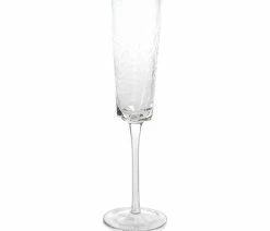 Budget ๐ Zodax Kampari Triangular Champagne Flutes Clear With Gold Rim, Set Of 4 ๐ฅฐ