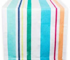 Wholesale 🤩 Design Imports DII Beachy Keen Stripe Table Runner 🔔