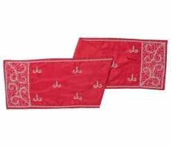 Cheapest ❤️ Vickerman Company 12"x60" Filigree Scroll Table Runner 🛒