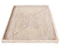 Top 10 ⭐ Artifacts Trading Company Artifacts Rattan Rectangular Tray With Flat Rim, White Wash 🔥 -Tabletop Sales Store fd8162d20dc1d500 1006 w800 h800 b1 p0