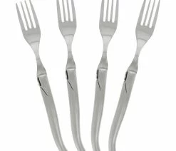 Best Pirce ✨ French Home Brands Laguiole Connoisseur Stainless Steel Steak Forks, Set Of 4 ⭐