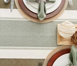 Hot Sale ✔️ Design Imports Artichoke Green Dobby Stripe Table Runner 13"x72" 🎉 19 Hot Sale ✔️ Design Imports Artichoke Green Dobby Stripe Table Runner 13"x72" 🎉 -Tabletop Sales Store ffb1f8ab0dddbcda 6934 w800 h800 b0 p0