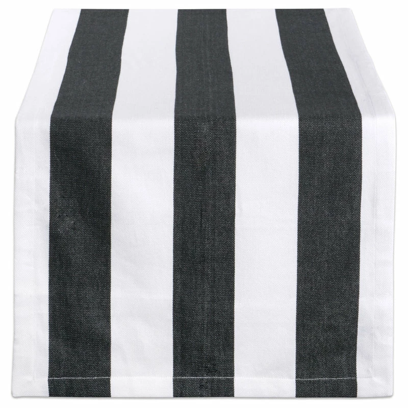 Flash Sale π₯ Design Imports DII Black/White Dobby Stripe Table Runner 𧨠1 Flash Sale π₯ Design Imports DII Black/White Dobby Stripe Table Runner π§¨