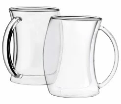 Best reviews of 🔔 JoyJolt Caleo Double Wall Coffee/Tea Glasses 10 Oz, Set Of 2 👏