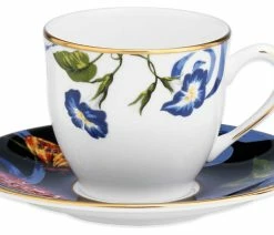 Cheap 🔔 Lenox Scalamandre Stravagante Demitasse Expresso Cup And Saucer, 3 Oz. 💯