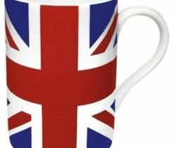 Budget ⭐ Konitz Set Of 4 Flag Mugs Union Jack 🧨