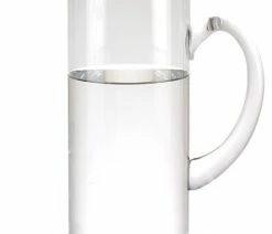 New ⌛ HomeRoots Furniture HomeRoots Mouth Blown Ice Tea Martini Or Water Glass Pitcher 54 Oz 🎁