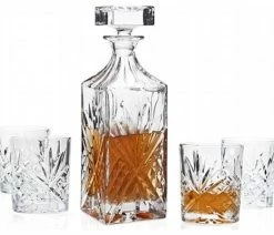Promo 🤩 Godinger Dublin 5 Pieces Whiskey Set 😍