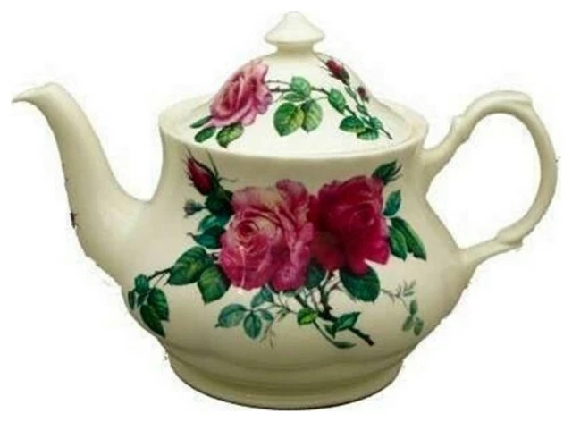 Top 10 ๐ Roy Kirkham English Rose Traditional Ceramic Teapot In White/Pink โ 1 Top 10 ๐ Roy Kirkham English Rose Traditional Ceramic Teapot In White/Pink โ