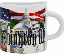 New ⭐ Americaware Washington DC Mug Magnet 🛒