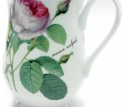 Coupon 🧨 Roy Kirkham Redoute Rose Traditional Ceramic Eleanor Mugs In White (Set Of 6) 😀