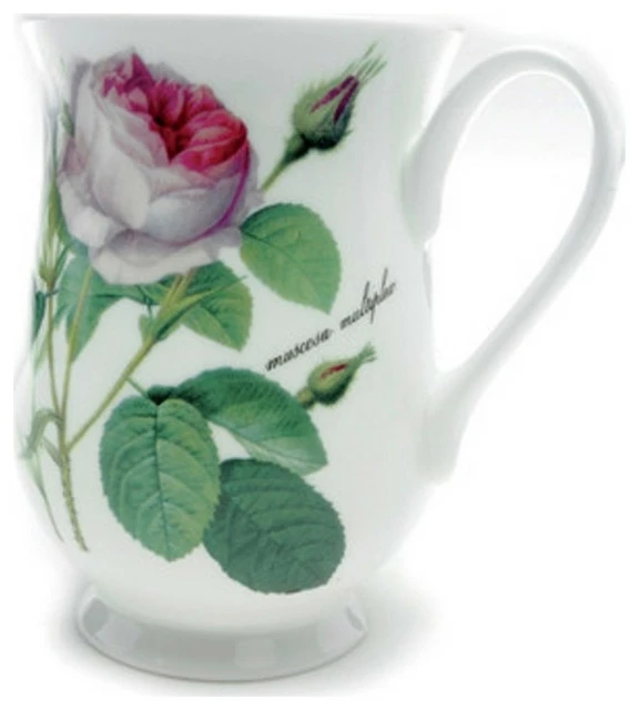 Coupon ๐งจ Roy Kirkham Redoute Rose Traditional Ceramic Eleanor Mugs In White (Set Of 6) ๐ 1 Coupon ๐งจ Roy Kirkham Redoute Rose Traditional Ceramic Eleanor Mugs In White (Set Of 6) ๐