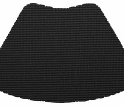 Best reviews of 🎉 Kraftware Corp. Kraftware Fishnet Black Wedge Placemats, Set Of 12 ⌛