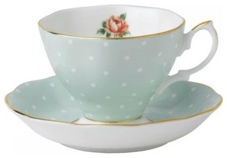 Best Pirce ๐ Waterford Crystal Royal Albert Polka Rose Teacup And Saucer Set โจ 1 Best Pirce ๐ Waterford Crystal Royal Albert Polka Rose Teacup And Saucer Set โจ