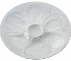 Cheapest 🔔 HIC Harold Import Co Porcelain 9 Inch Oyster Serving Plate 🥰