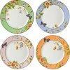 Buy 🔥 Belleek Ansley Cottage Garden Plate, Mixed, 4-Piece Set ⭐