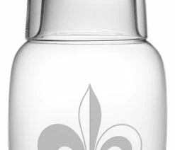 Cheap 🤩 Susquehanna Glass Company Fleur-De-Lis Night Bottle Set 😉