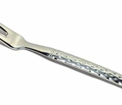 Best Pirce ❤️ Nature Home Decor Professional Quality Meat Fork With 🔨 Hammered Design Handle ⌛