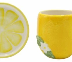 Wholesale 😉 Cosmos Gifts Corp. Lemon Hill Cup And Saucer Set Of 2 ⌛
