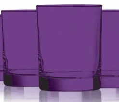 Best Pirce 🥰 Arc International Beverage Aristocrat 14 Oz DOF Glasses - Set Of 6, Full Purple 🔥