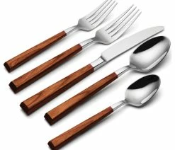 Cheap 👍 Oneida Coronado Redwood 5Pc Place Setting ⌛