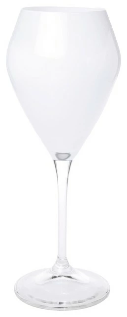 Best Sale โญ Classic Touch Decor Classic Touch V-Shaped Wine Glasses White With Clear Stem, Set Of 6 ๐ 1 Best Sale โญ Classic Touch Decor Classic Touch V-Shaped Wine Glasses White With Clear Stem, Set Of 6 ๐