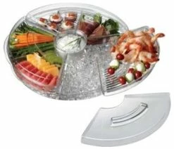 Outlet ⭐ PRODYNE Acrylic Tray Appetizers On Ice With Lid 🛒