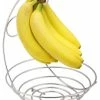 New 🔔 HDS Nickel Plated Fruit Bowl With Banana Tree 💯