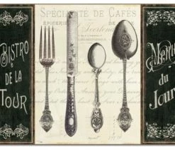 Best Pirce ⌛ Counter Art CounterArt French Menu Hardboard Placemat, Set Of 2 😍