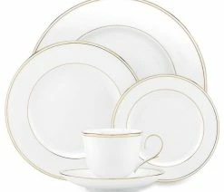 Discount 😍 Lenox Federal Gold 5Pc Place Setting 😉