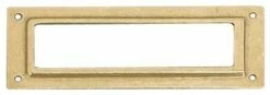 Wholesale 💯 Richelieu Hardware Richelieu 45123130 3.15" Traditional Label/Card Holder - Brass 🔥