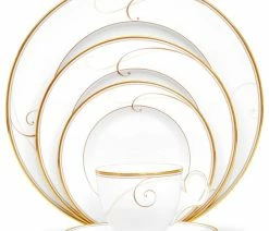 Cheap ❤️ Noritake Golden Wave 5-Piece Place Setting 👏