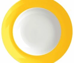 Cheapest 🔔 Waechtersbach Uno Set Of 4 Soup Plates Curry 💯