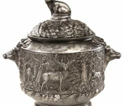 Buy 🎉 Ok Casting Stag And Deer Scene Relief Tureen 👍