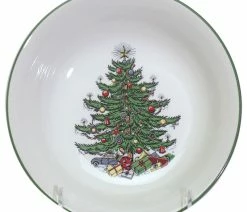 Cheap ✔️ Cuthbertson Original 🎁 Christmas Tree Traditional Cereal Bowl 🔥