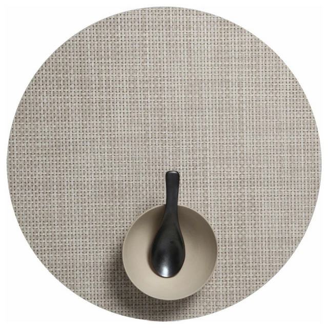 Buy โญ Chilewich Basketweave Table Mat Round, Khaki ๐ฏ 1 Buy โญ Chilewich Basketweave Table Mat Round, Khaki ๐ฏ