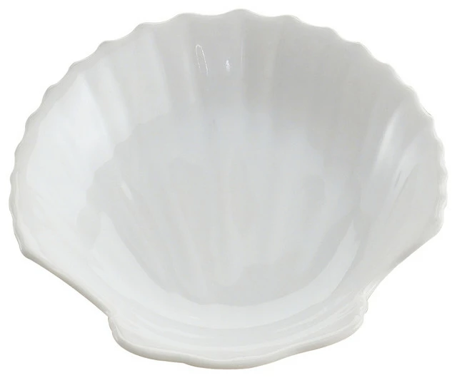 Discount ๐ HIC Harold Import Co. White Porcelain 5.5 Inch Shell Dish โจ 1 Discount ๐ HIC Harold Import Co. White Porcelain 5.5 Inch Shell Dish โจ