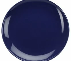 Brand new 😍 Omniware 8" Salad Dessert Plate, White, Set Of 4, Cobalt Blue 😍