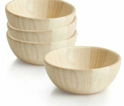 Buy 🔥 Woodard & Charles 4 Piece Individual Salad Bowl Set, 6 1/2" 🌟