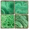 Best reviews of 👏 Studio Art & Stone Tumbled Marble Coaster St/4 With Coaster Stand, Malachite 🛒